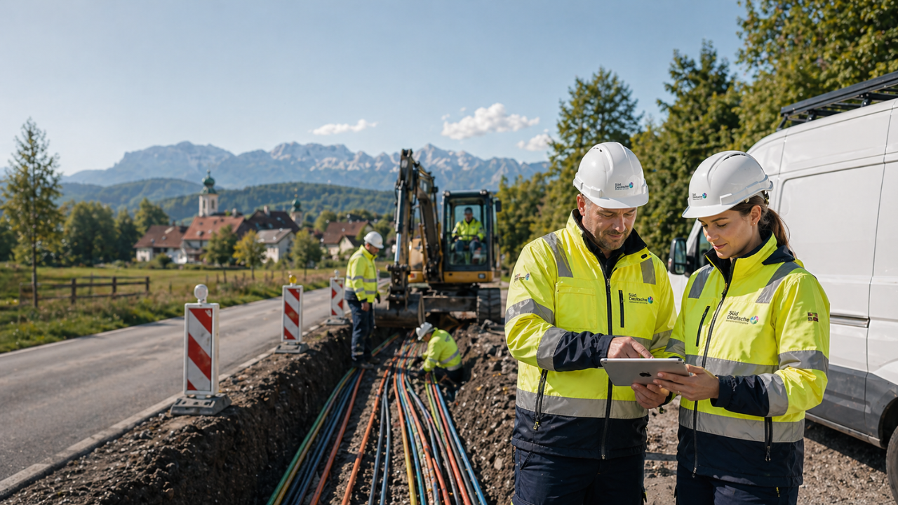 Süddeutsche Infrastruktur – moderne Bauprojekte